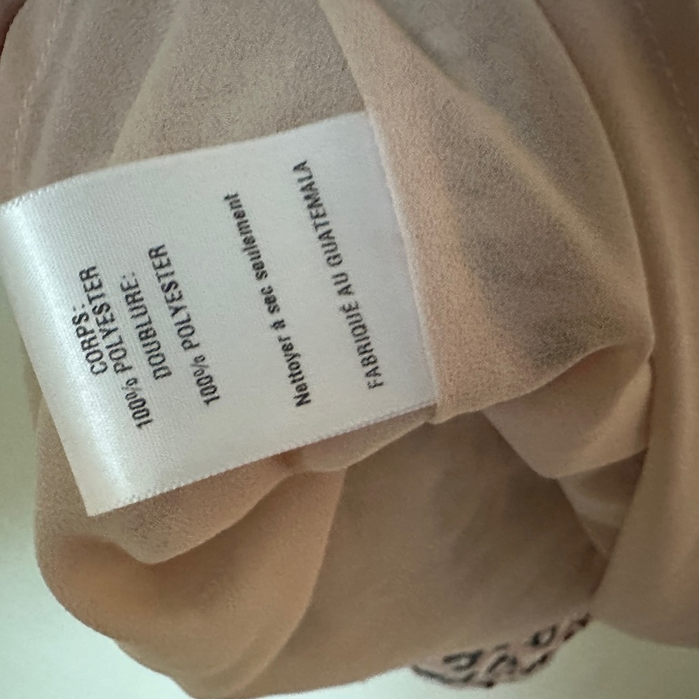 ASTR the Label Cowl Drape Adjustable Camisole with buttons BLUSH LEOPARD - Picture 9 of 9